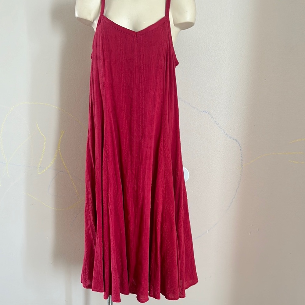 Torrid pink dress size 0 Elegant Red Maxi Dress